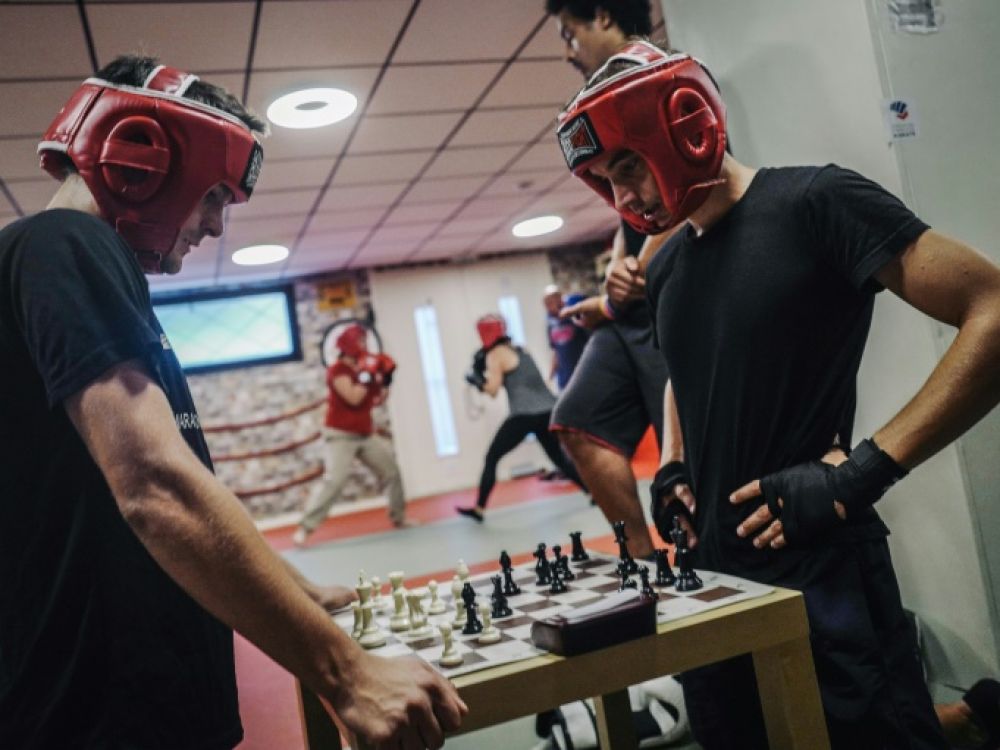 Le chessboxing, sport hybride inventé par l'artiste Enki Bilal