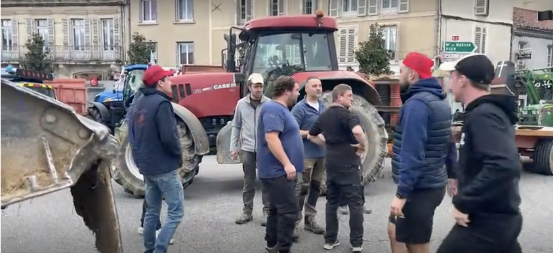 Craignant pour leur survie, les agriculteurs sortent à nouveau de leur ferme