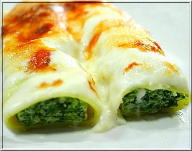 CANNELLONI RICOTA AGLI SPINACI