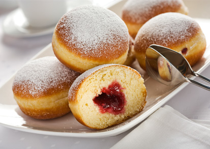 BEIGNETS A LA FRAMBOISE